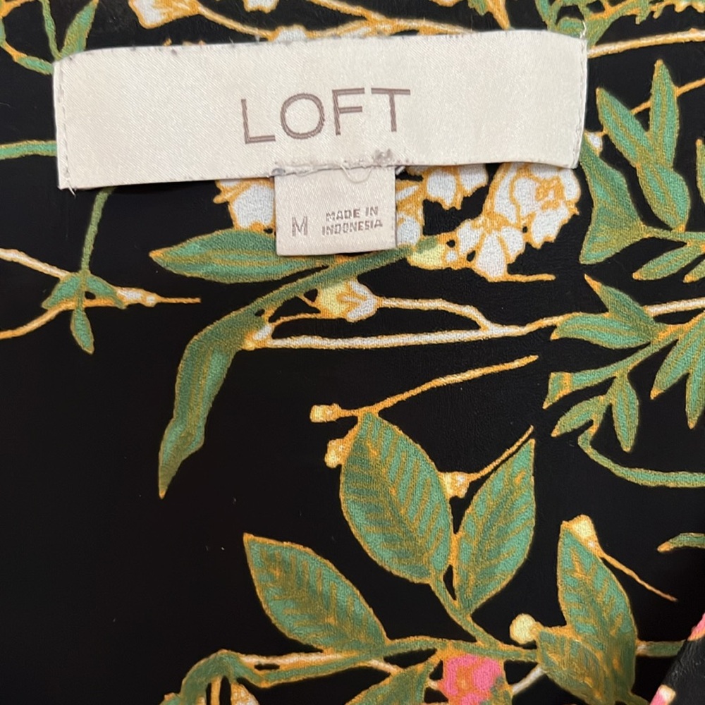Loft Floral Print Top - Picture 2 of 5